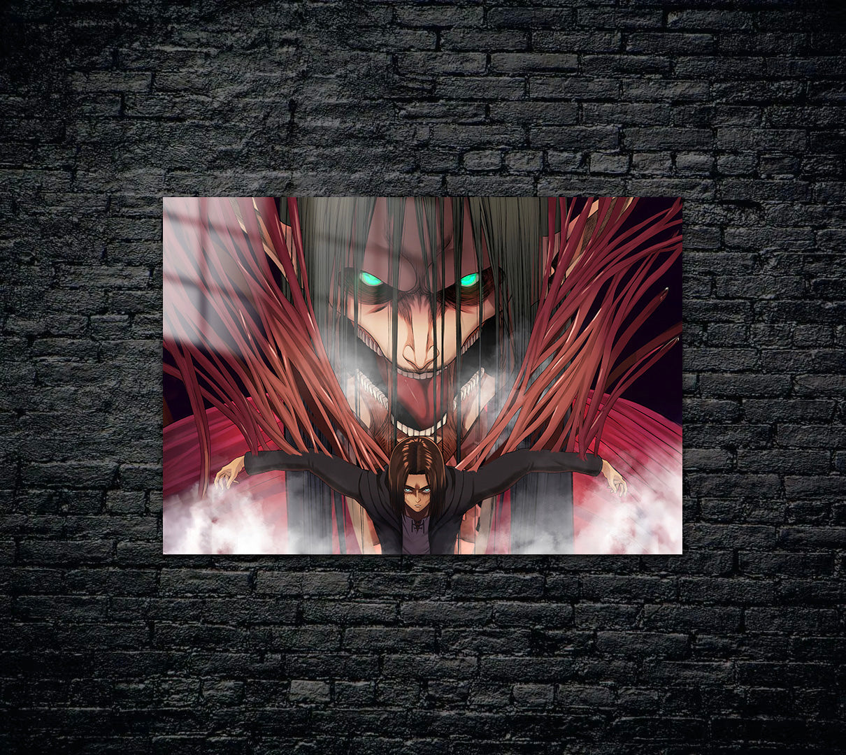 Attack on Titan Eren Yeager Metal Poster 43