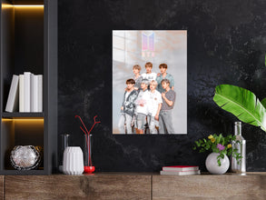 BTS Metal Poster 1495
