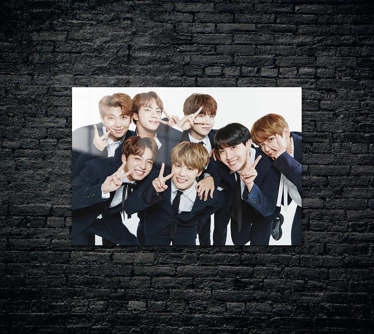 BTS Metal Poster 1496