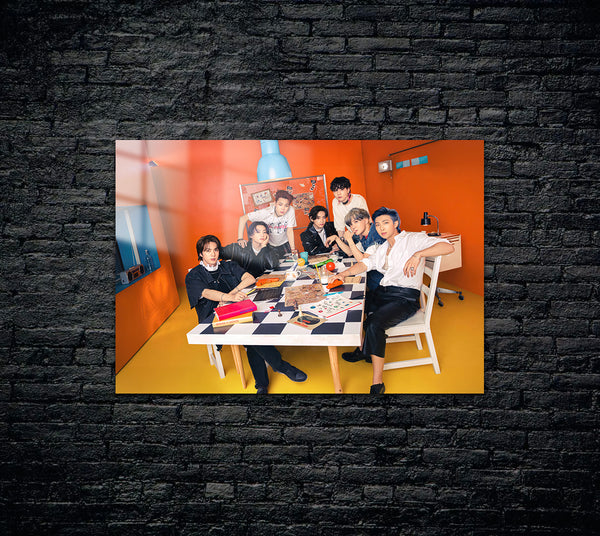 BTS Metal Poster 1498