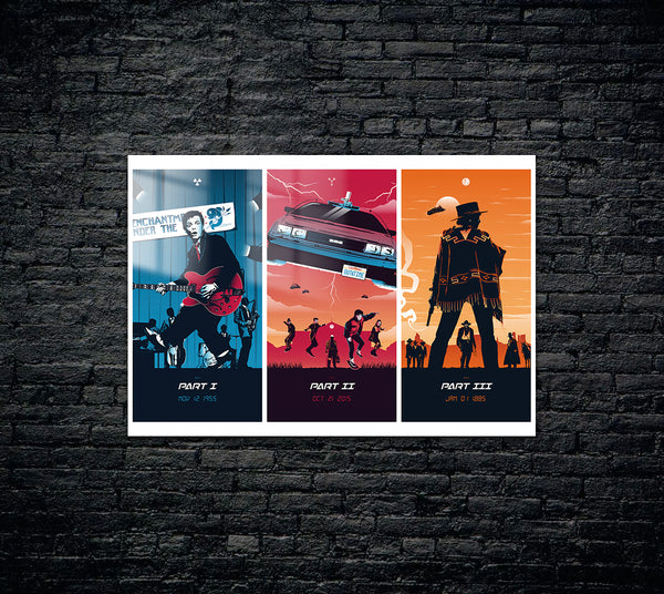 Back to the Future Metal Poster 1455