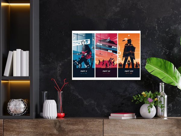Back to the Future Metal Poster 1455
