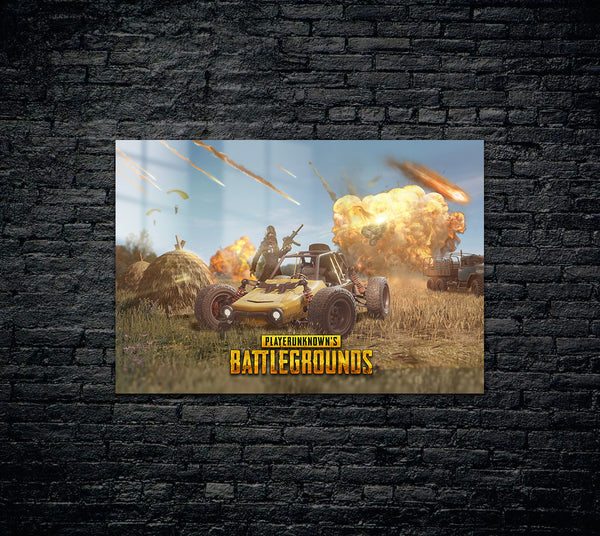 PUBG Battlegrounds Metal Poster 1188