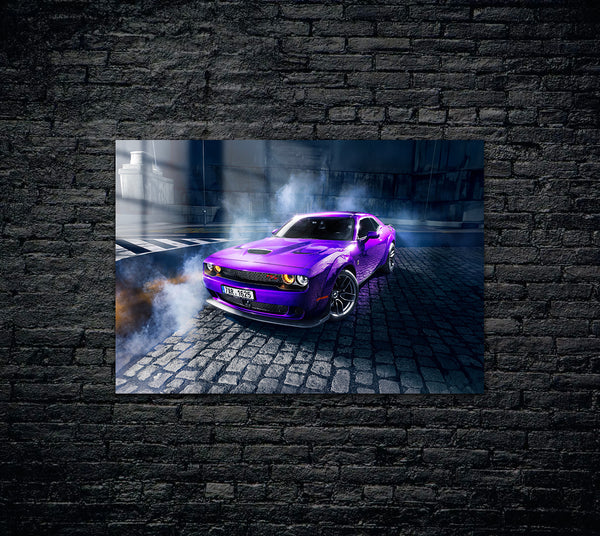Dodge Challenger Metal Poster 1651