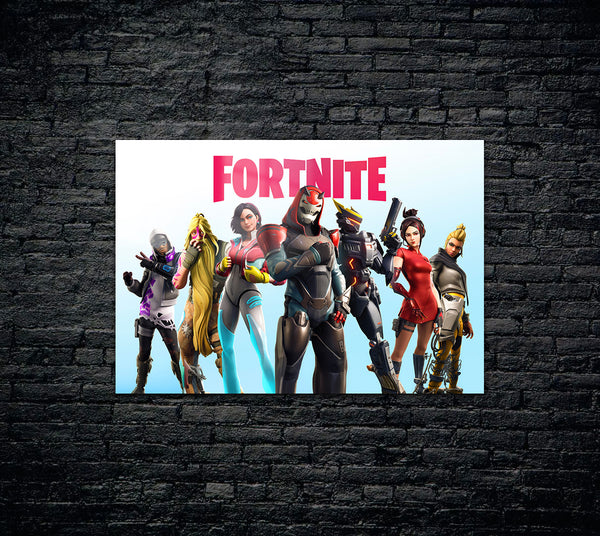 Fortnite Metal Poster 1170
