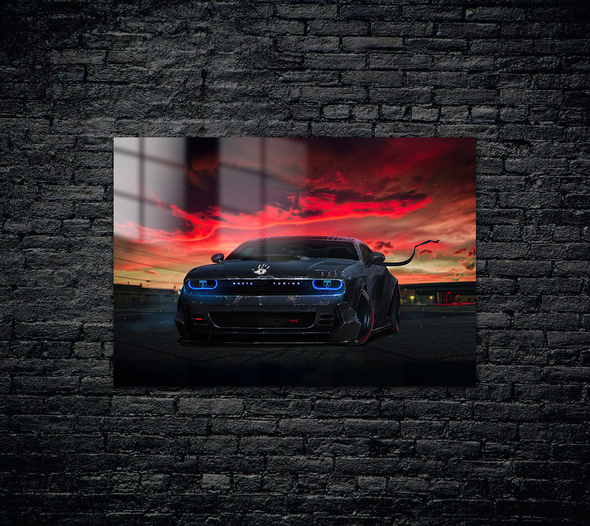Dodge Challenger Metal Poster 1652