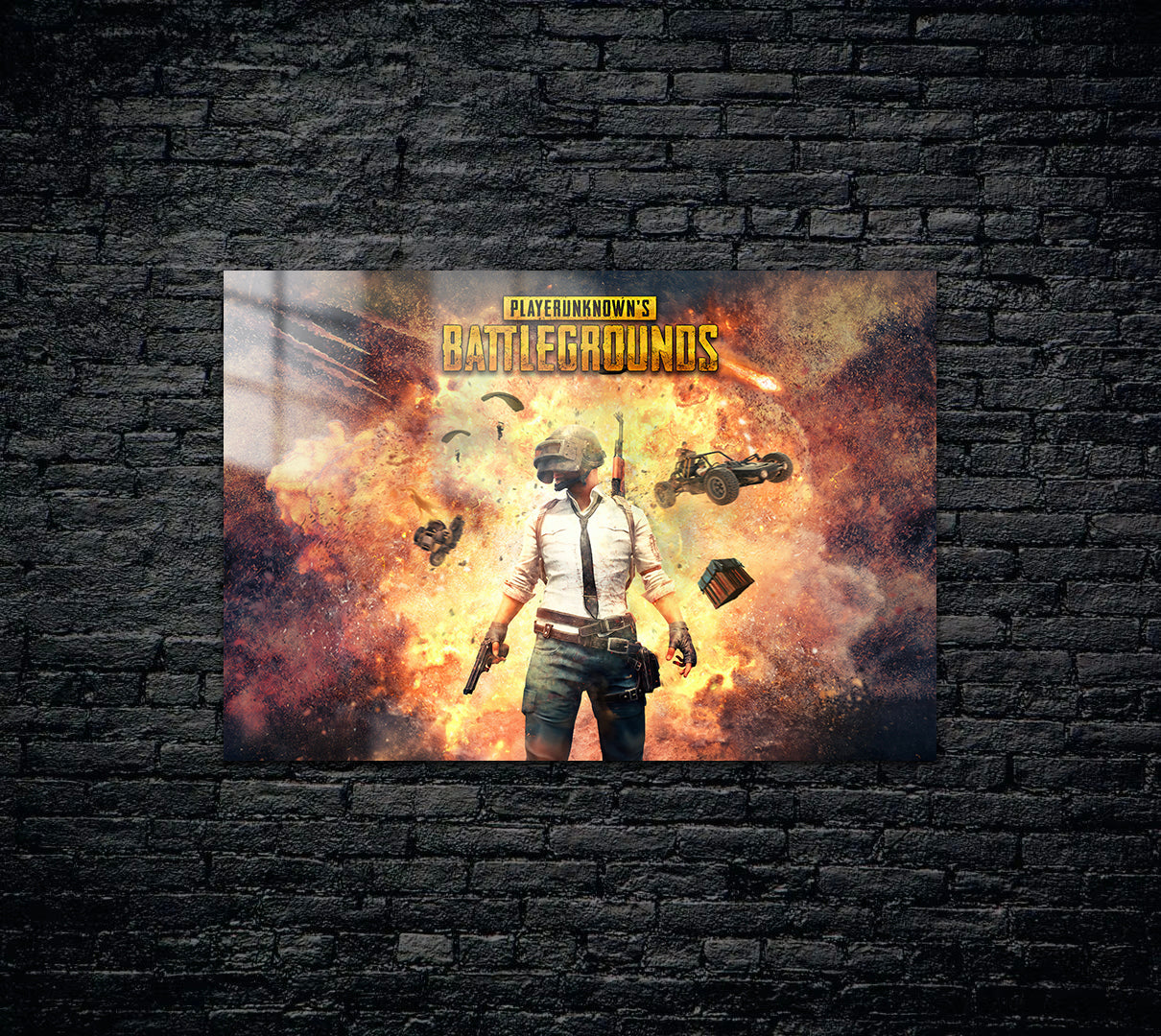 PUBG Battlegrounds Metal Poster 1189