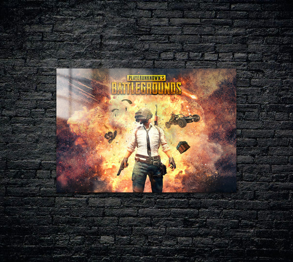 PUBG Battlegrounds Metal Poster 1189