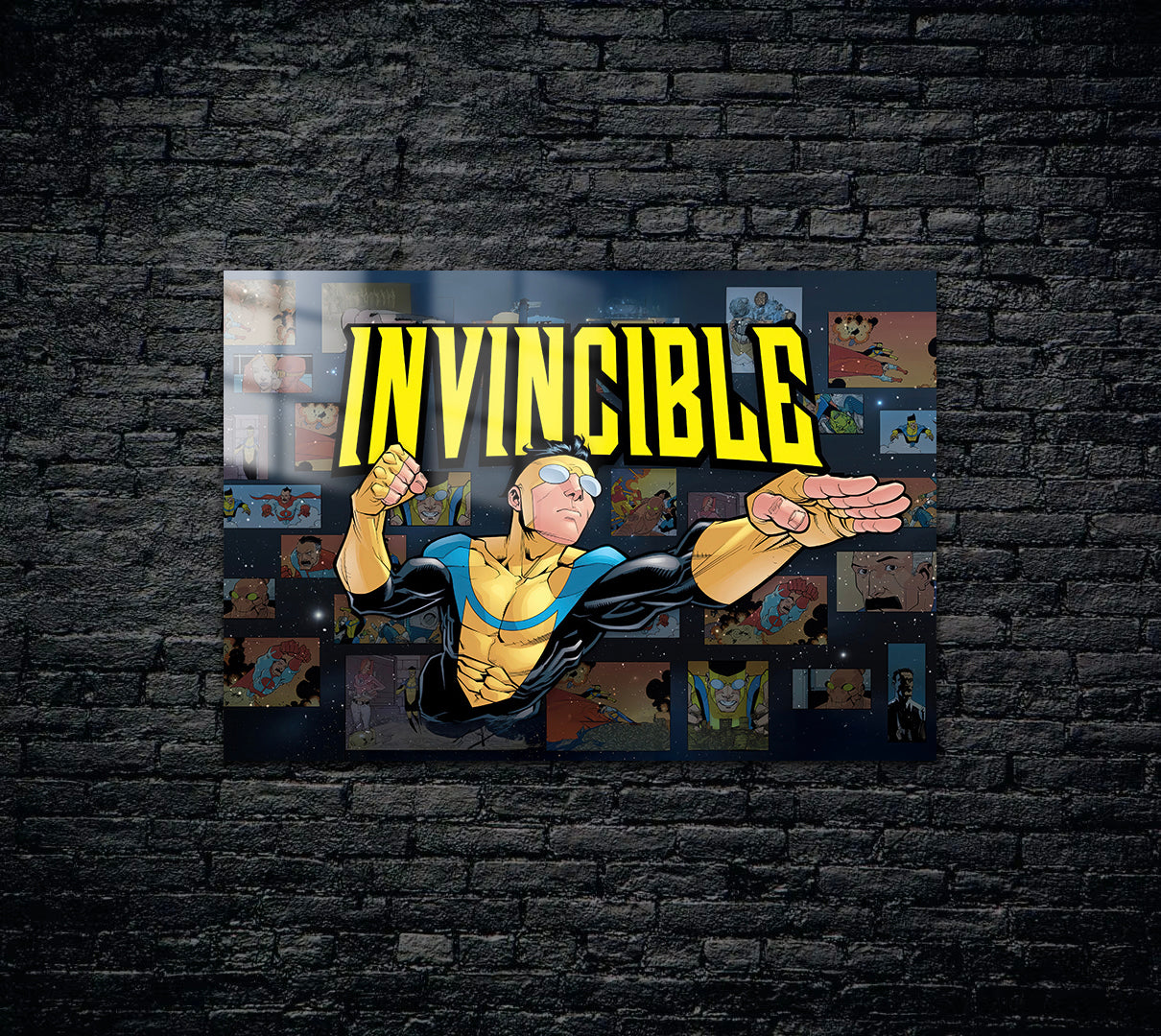 İnvincible Metal Poster 1634