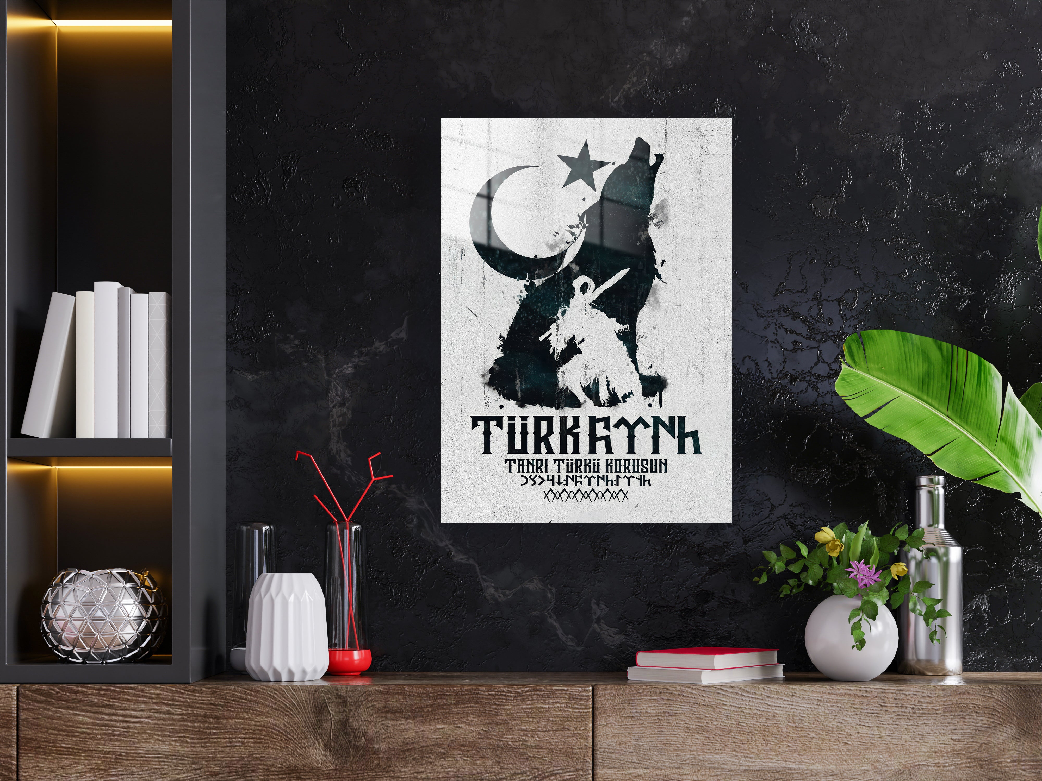 Türkçülük Metal Poster 1638
