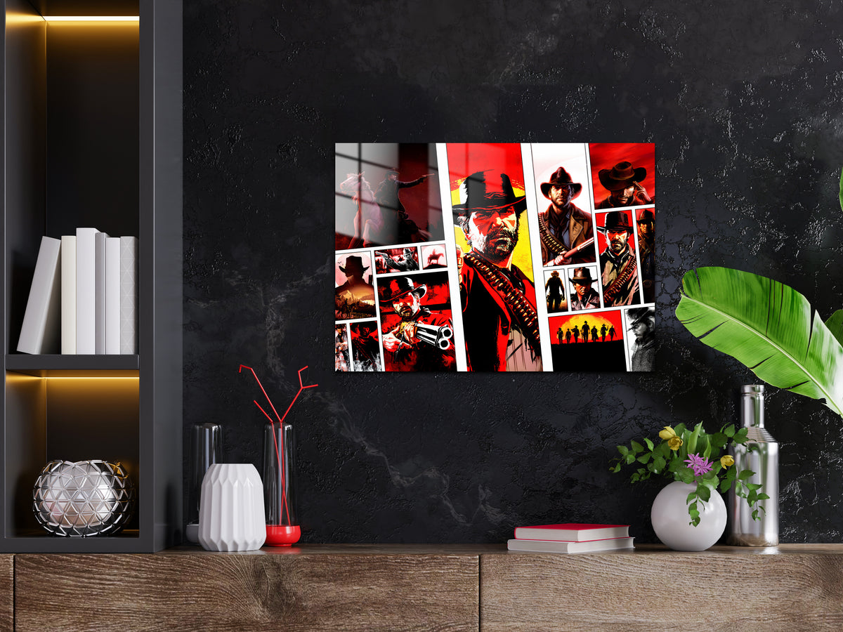 Red Dead Redemption RDR Metal Poster 1635