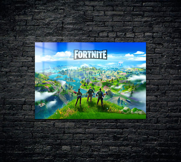 Fortnite Metal Poster 1172