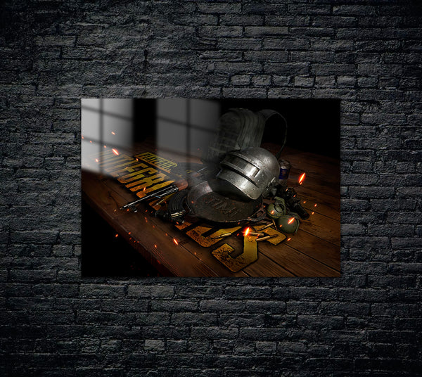 PUBG Battlegrounds Metal Poster 1191