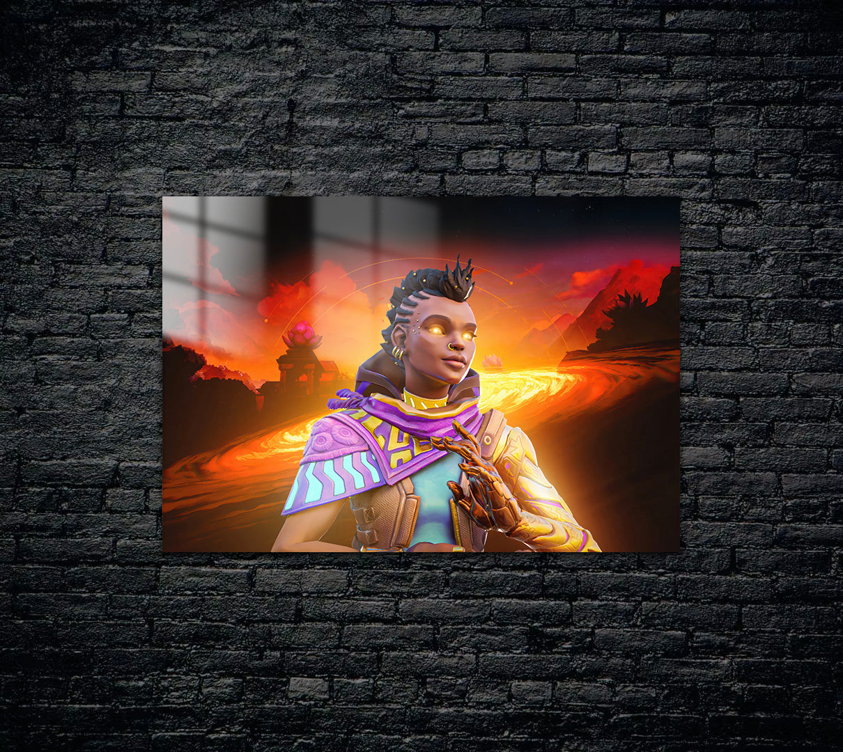 Valorant Astra Metal Poster 1113