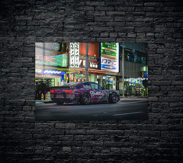 Nissan 240SX Metal Poster 1670