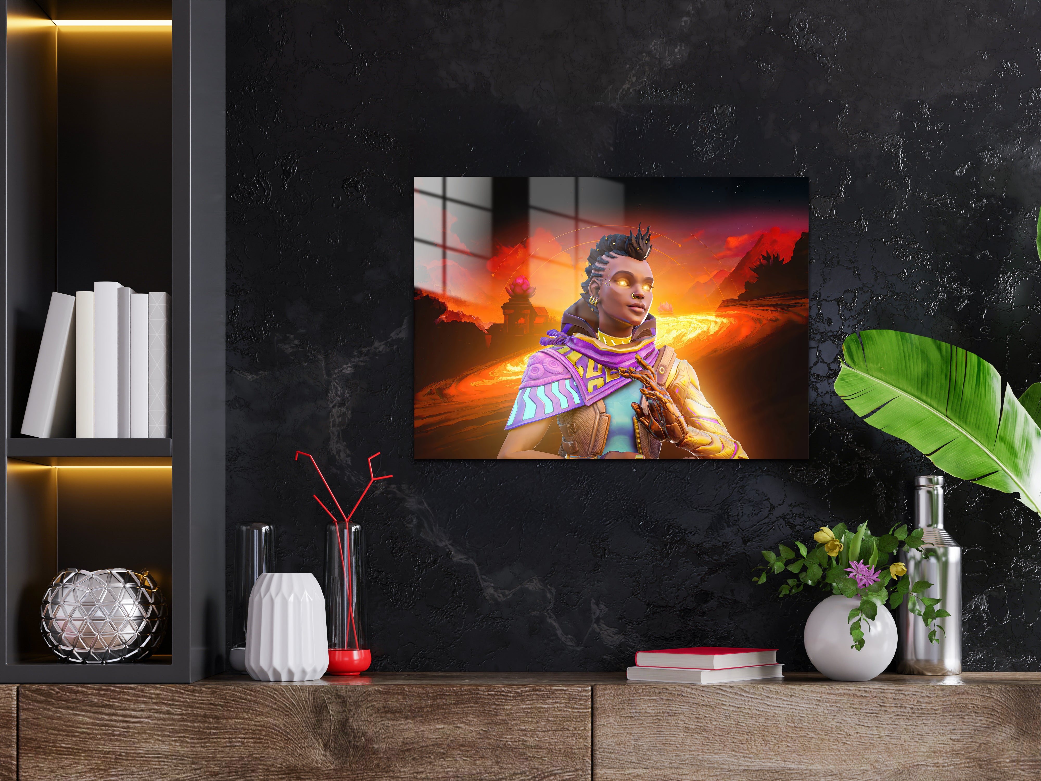 Valorant Astra Metal Poster 1113