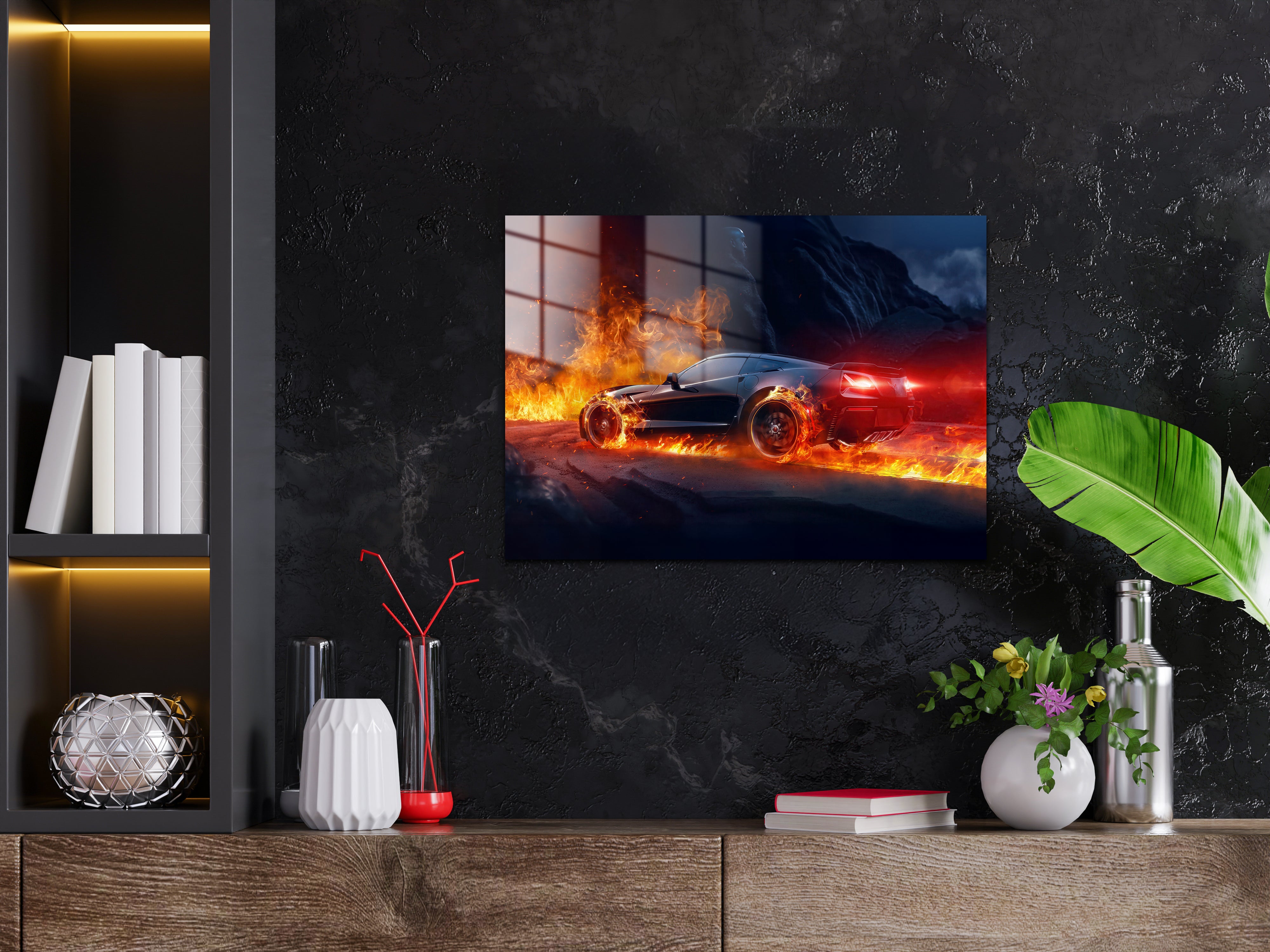 Chevy Corvette Metal Poster 1686