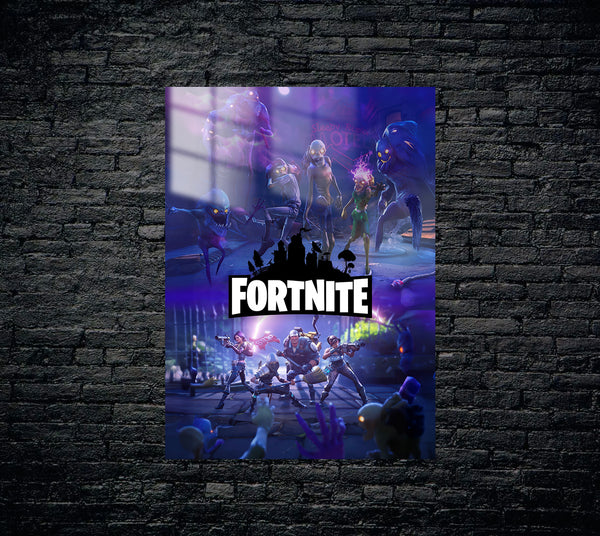 Fortnite Metal Poster 1175