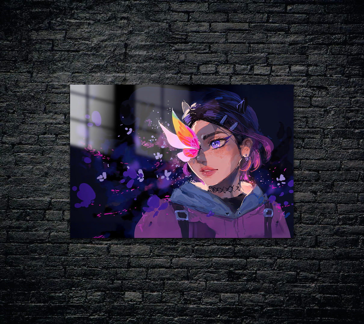 Valorant Clove Metal Poster 1115