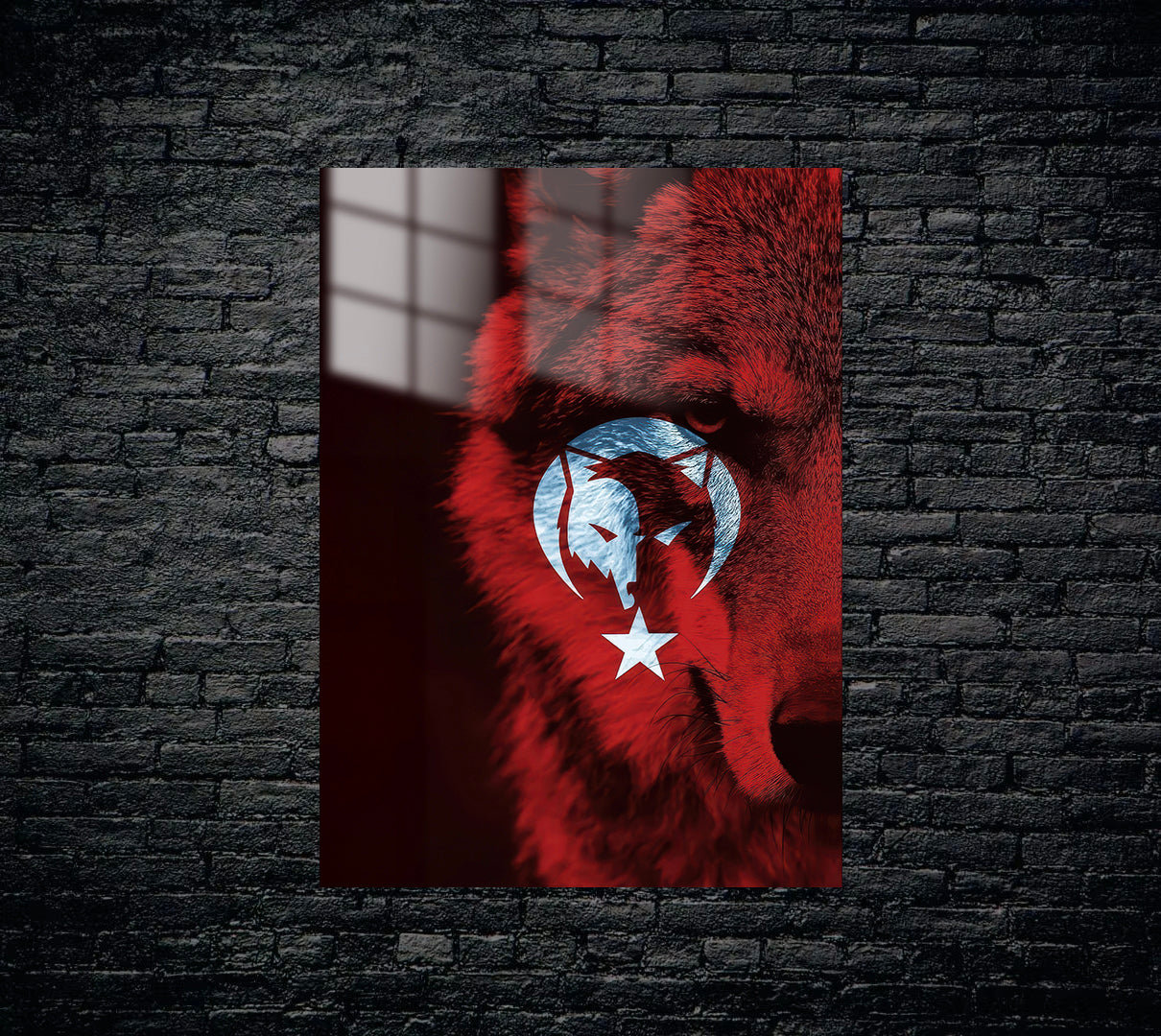 Türkçülük Metal Poster 1639