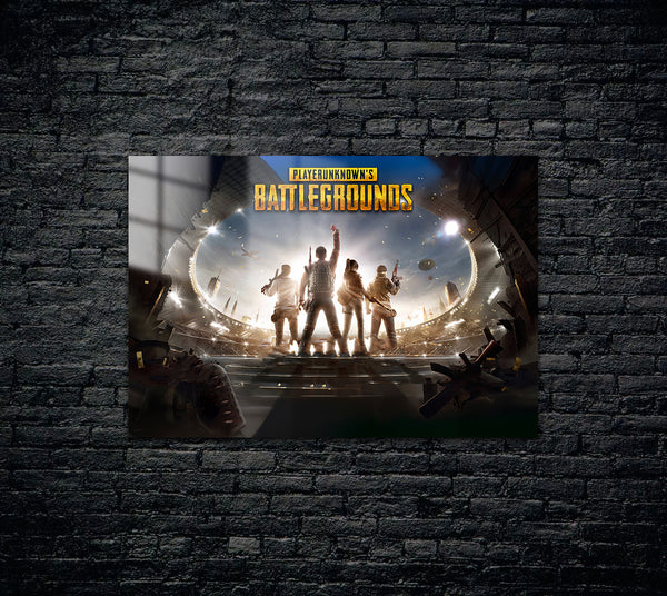 PUBG Battlegrounds Metal Poster 1194