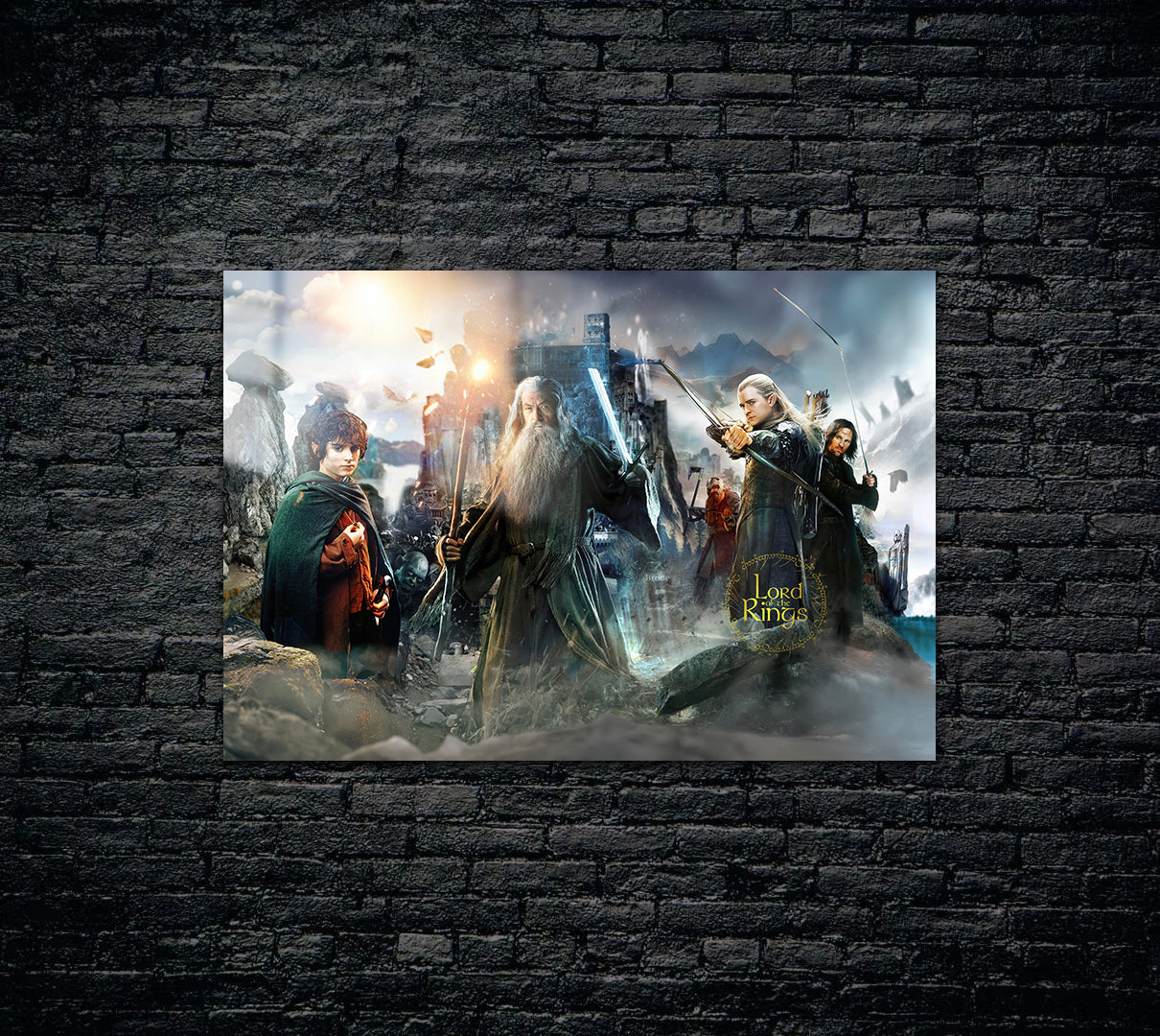 Lord of The Rings LOTR Metal Poster 1151