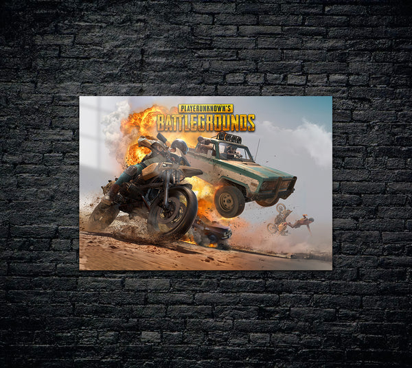 PUBG Battlegrounds Metal Poster 1195
