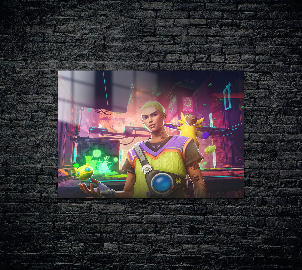 Valorant Gekko Metal Poster 1118