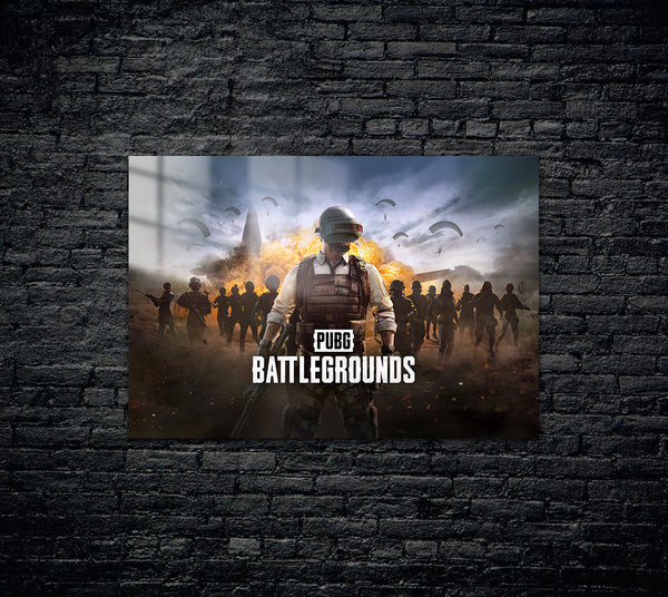 PUBG Battlegrounds Metal Poster 1196