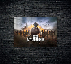 PUBG Battlegrounds Metal Poster 1196