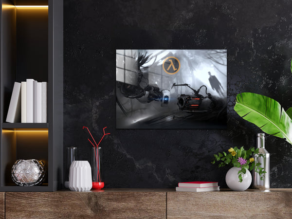 Half Life Metal Poster 1619