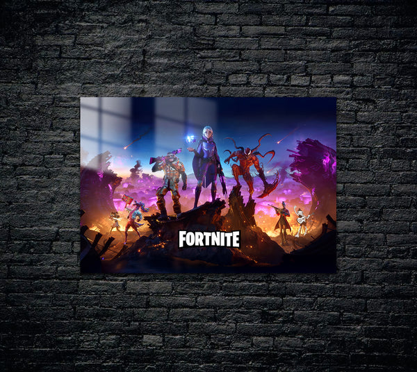 Fortnite Metal Poster 1160