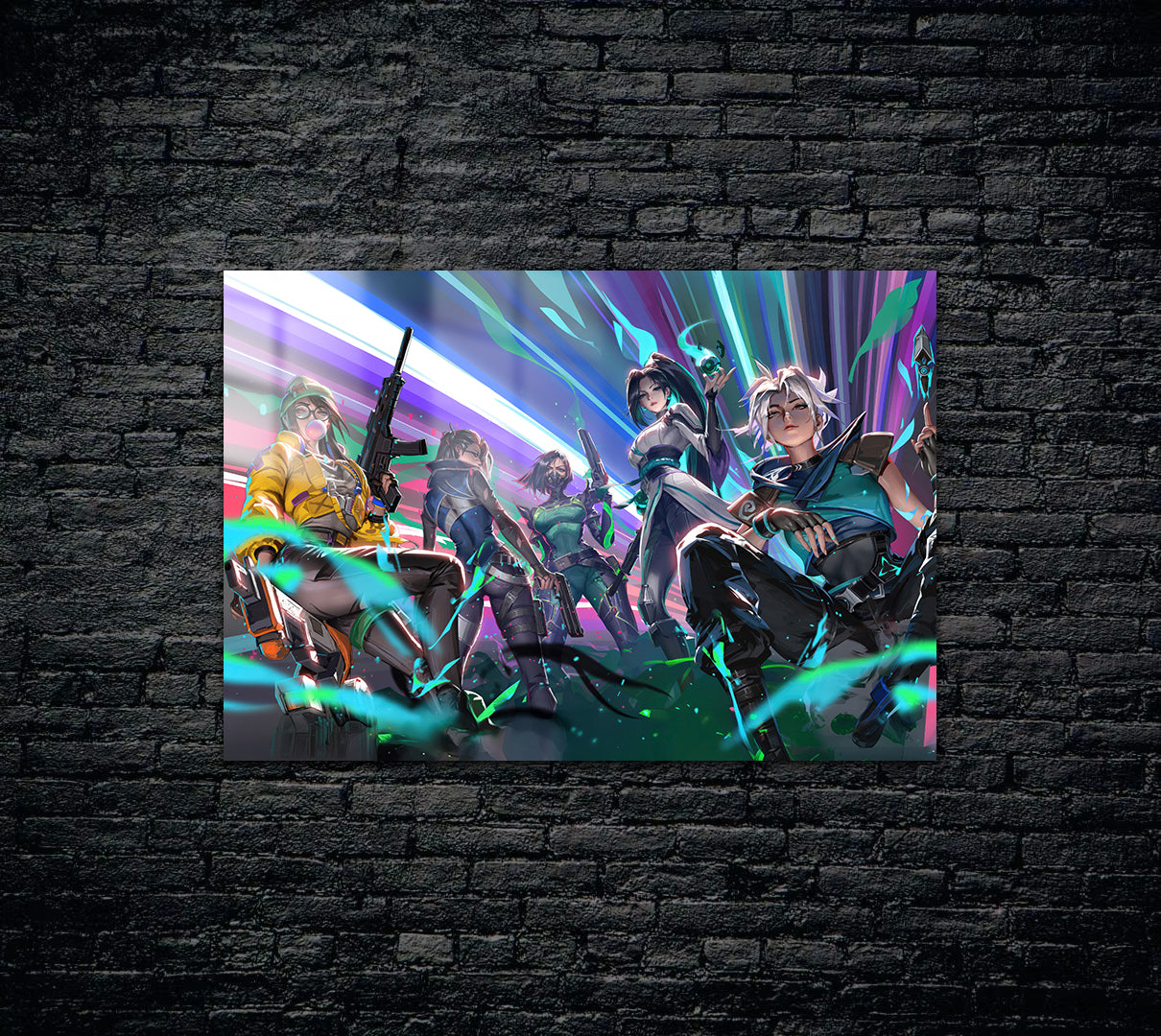 Valorant Metal Poster 1108