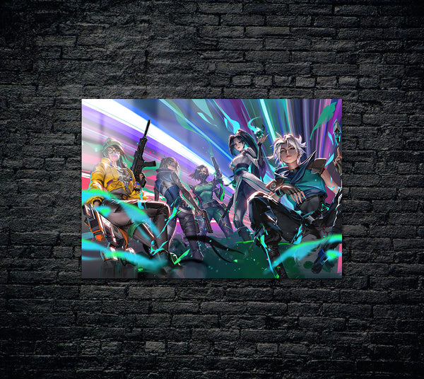 Valorant Metal Poster 1108