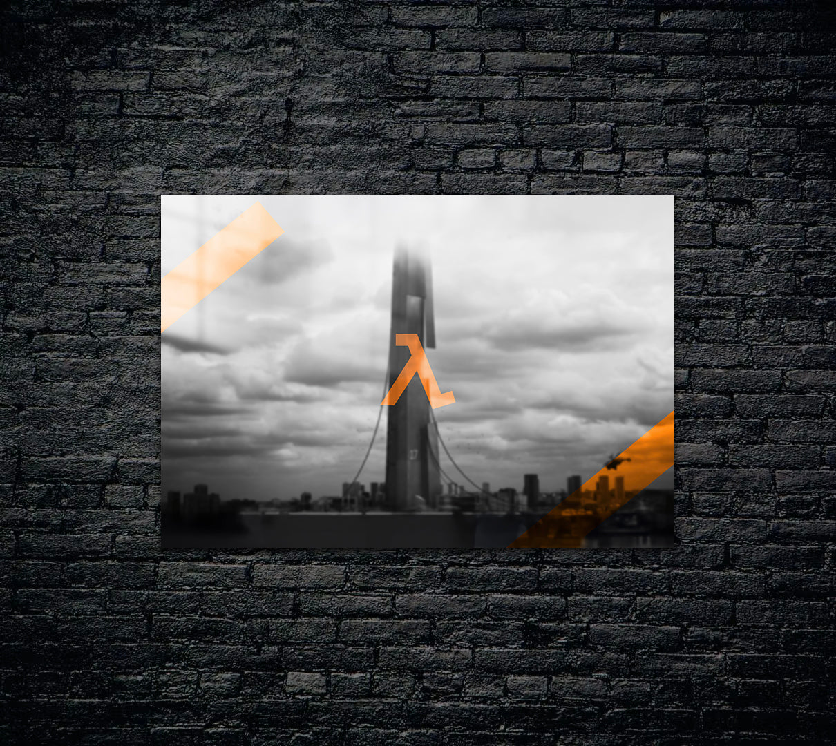 Half Life Metal Poster 1620