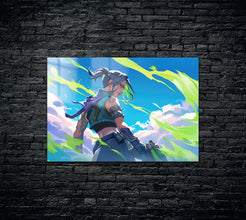 Jett Valorant Metal Poster 1119