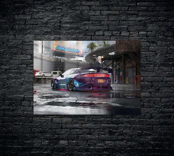 Mitsubishi Eclipse Metal Poster 1696
