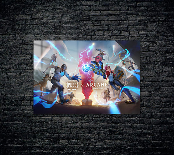 PUBG Battlegrounds Metal Poster 1198