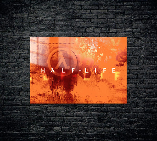 Half Life Metal Poster 1622