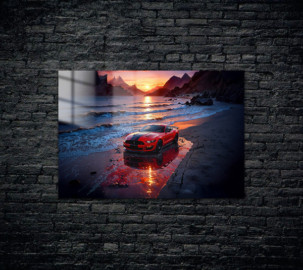 Ford Mustang Metal Poster 1668