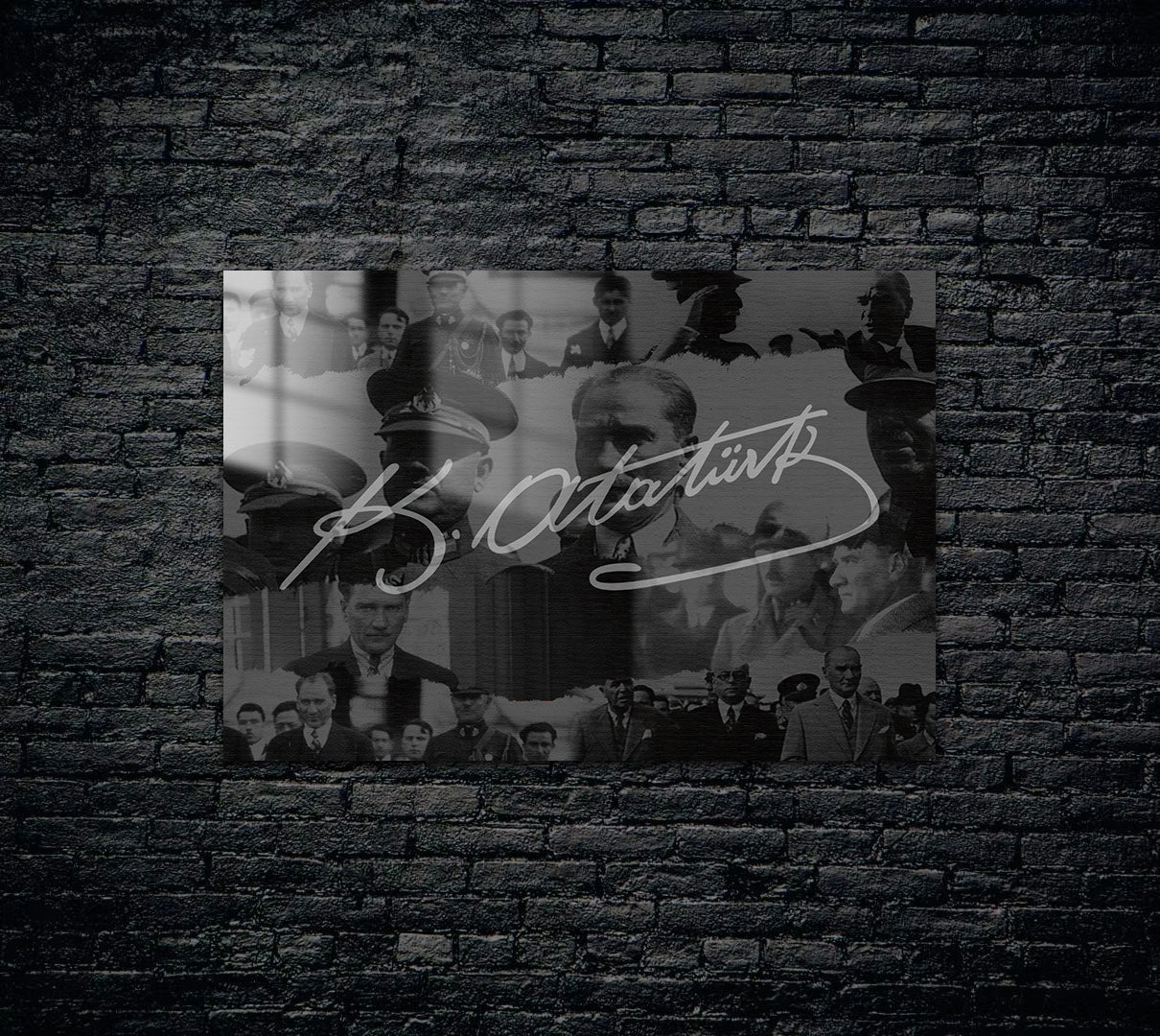 Atatürk Metal Poster 1645