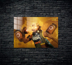 Raze Valorant Metal Poster 1123