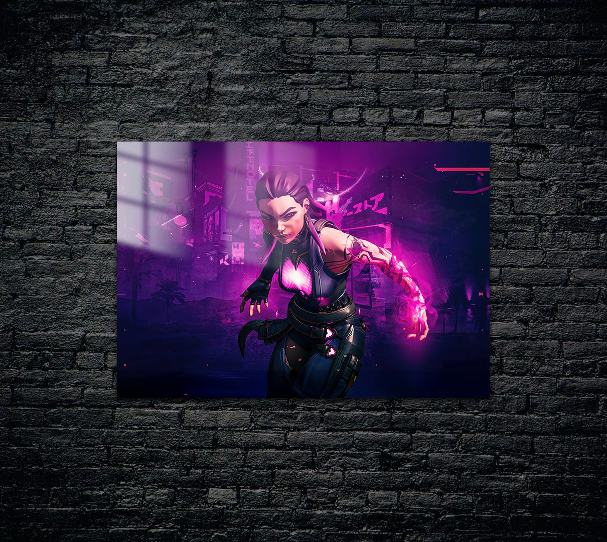 Reyna Valorant Metal Poster 1124