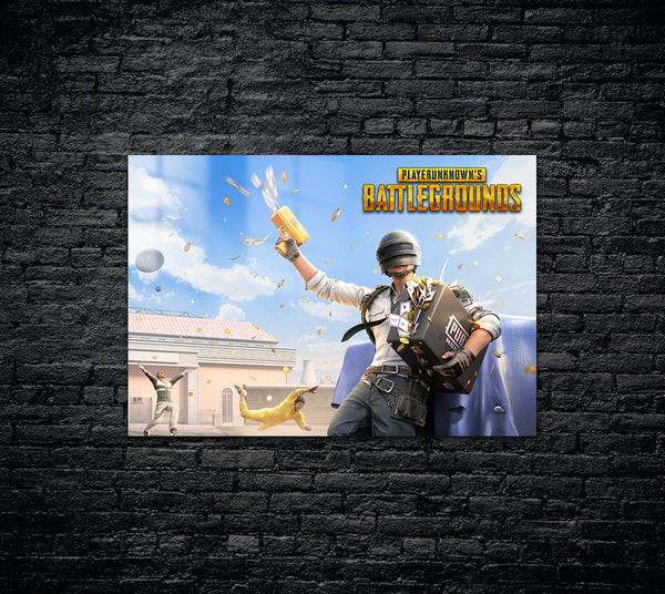 PUBG Battlegrounds Metal Poster 1201