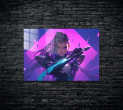 Reyna Valorant Metal Poster 1125