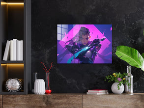 Reyna Valorant Metal Poster 1125