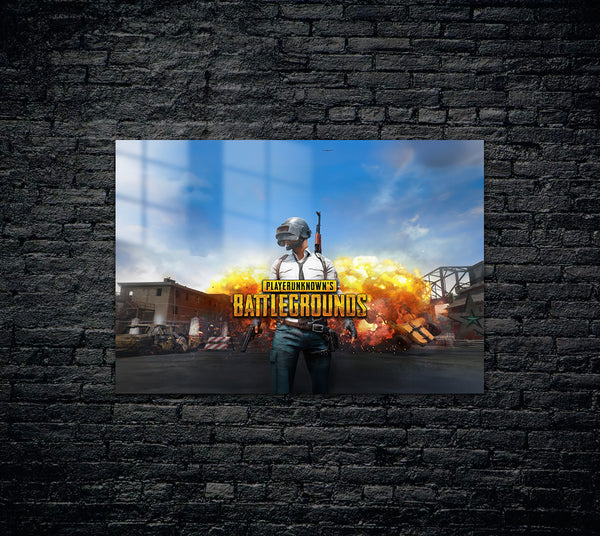 PUBG Battlegrounds Metal Poster 1202