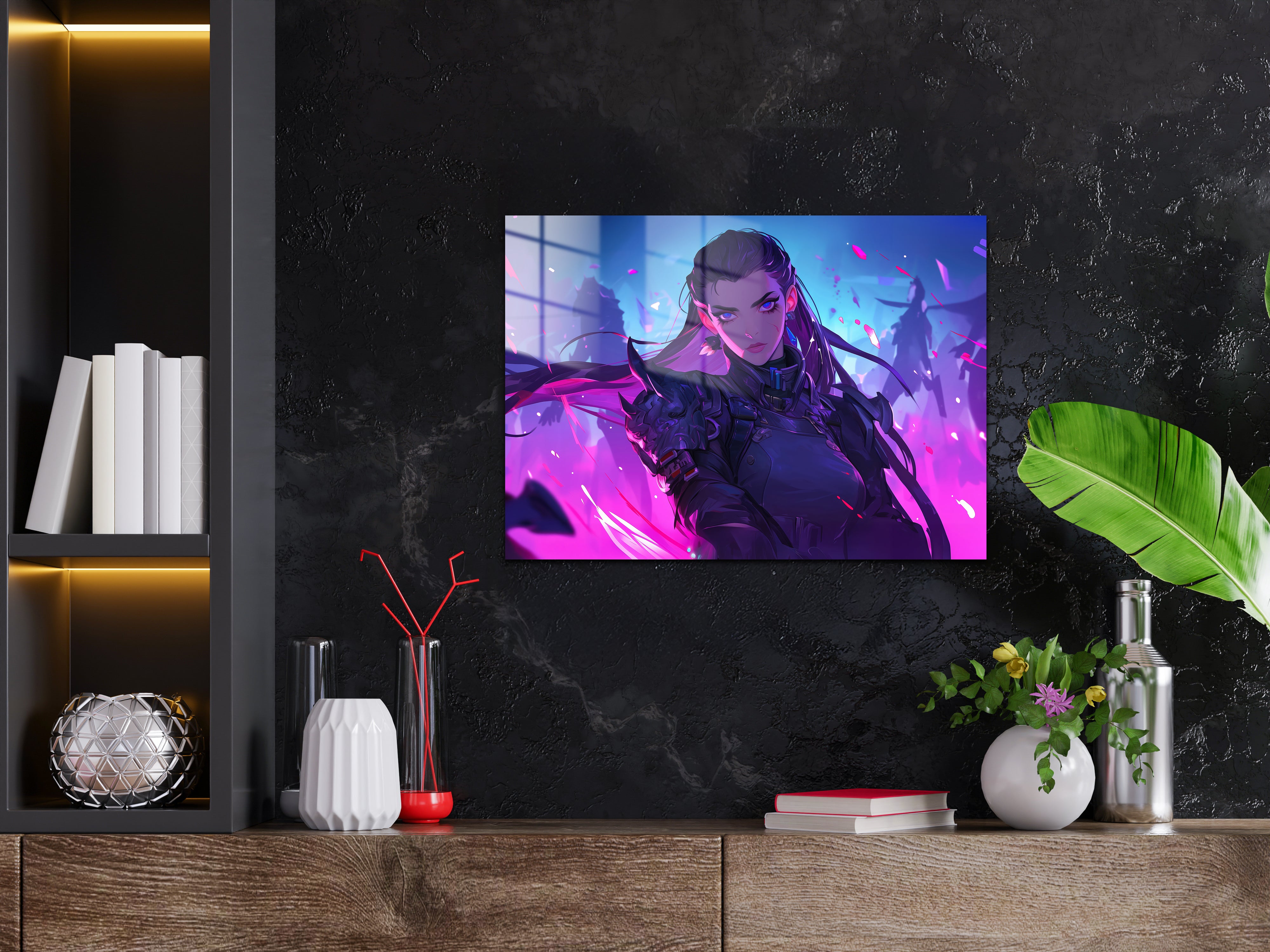 Reyna Valorant Metal Poster 1126
