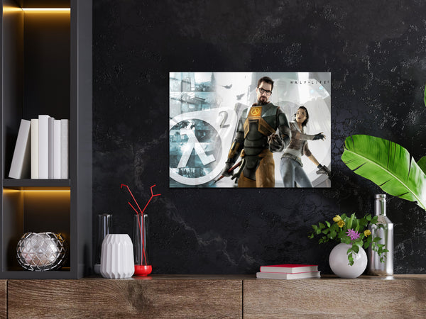 Half Life Metal Poster 1623