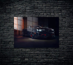 Camaro Chevrolet Convertible Metal Poster 1683